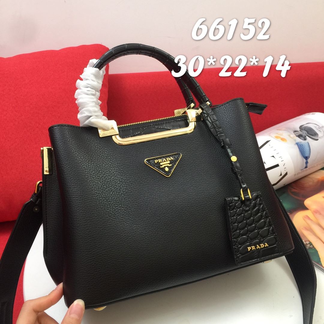 Pra*a top handle bags